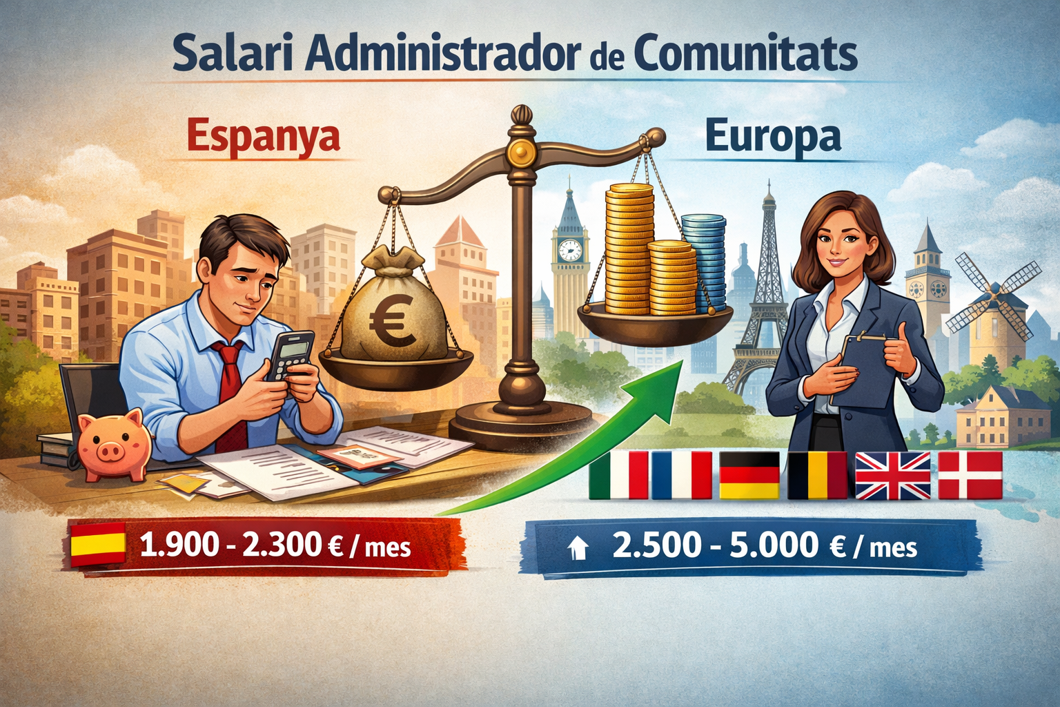 quant cobra un administrador de comunitats de propietaris